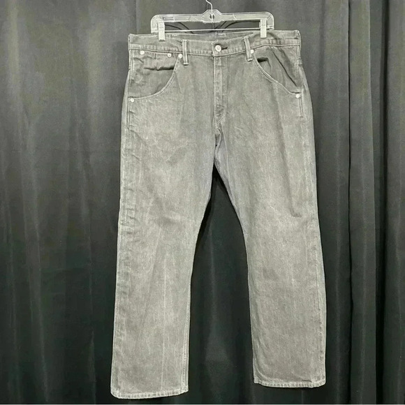 Men’s Levi’s Dark Gray Bootcut Jeans - Picture 2 of 6